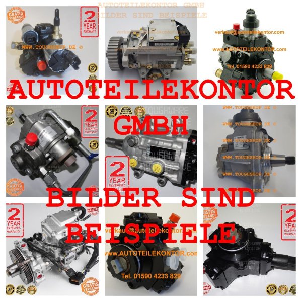 Generalüberholte Bosch Hochdruckpumpe 0445010465 für FIAT Ducato 2.3D 160/177PS