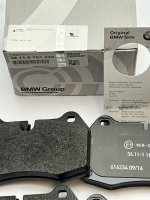 Neue BMW Bremsbeläge E38 vorne für BMW 725 730d E38 840 850 E31 Neue Original
