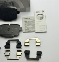 Neue Original BMW Bremsbeläge hinten für 530d 535d 535i 550i M550d F10 xDrive