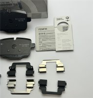 Neue Original BMW Bremsbeläge für 5er 6er 7er 8er X3 X5 X7 hinten ab Bj 2010