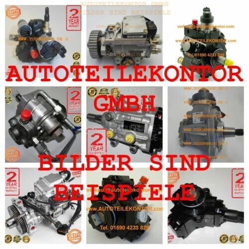 Bosch Hochdruckpumpe 0445010430 für Chrysler Dodge Jeep Cherokee Wrangler 2.8CRD